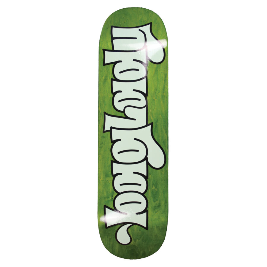 'Throw Up'  Green Dye Board
