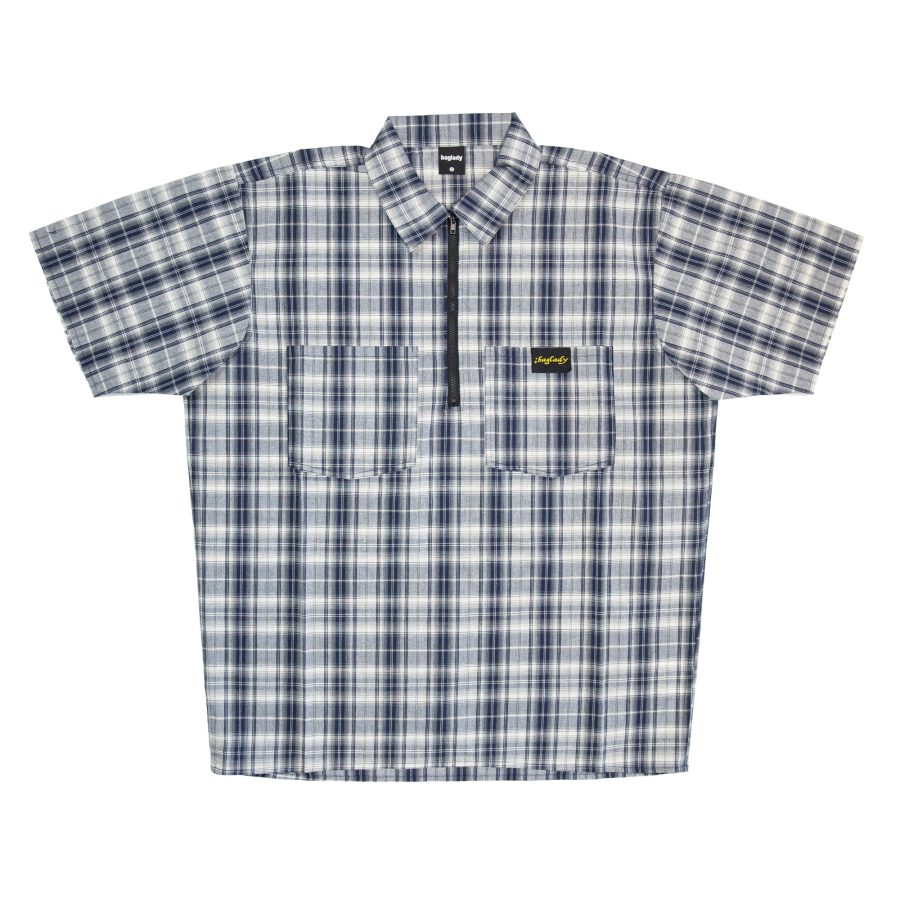 Dark Plaid Workwear Shirt